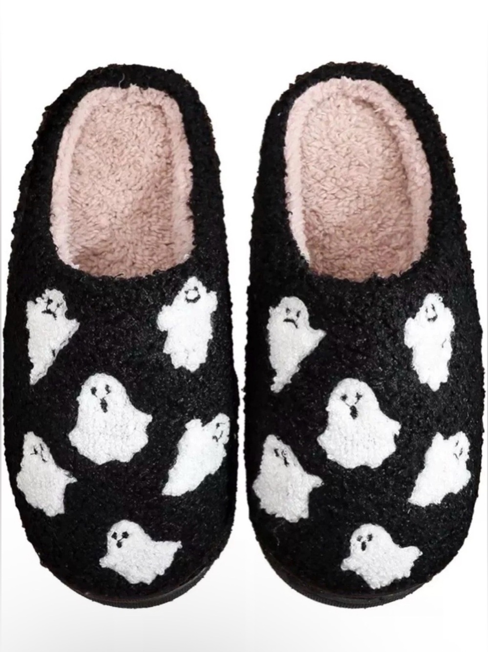 Halloween House Slippers, Indoor/Outdoor, Soft & Plush Home-SIZE 7.5-8.5W/40